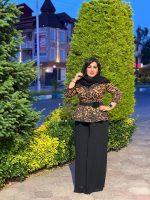 کت دامن شلواری پلیسه - تصویر 6