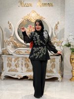 بلوز و شلوار گندمی - تصویر 2