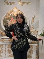 بلوز و شلوار گندمی